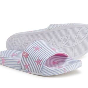 Joules poolside Starfish slide sandals. Size 7 NWT